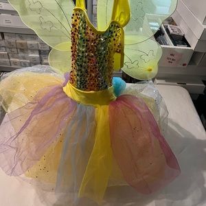 Little girls butterfly costume